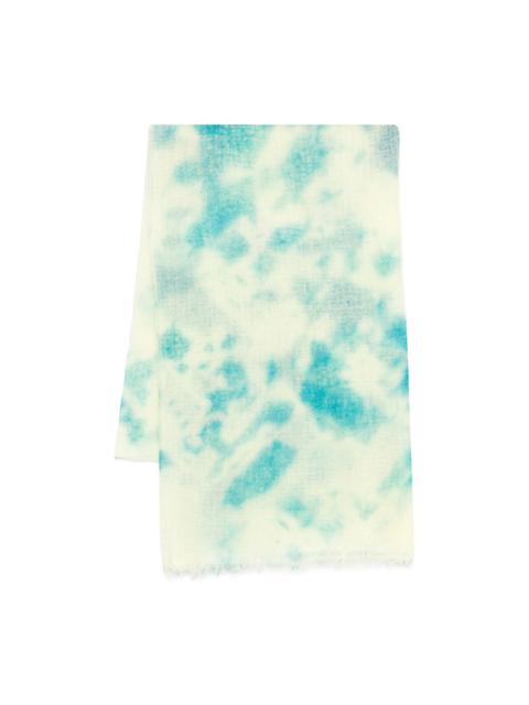 SUZUSAN tie-dye scarf