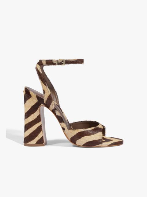 SCHUTZ Harriet Animal Print Sandal