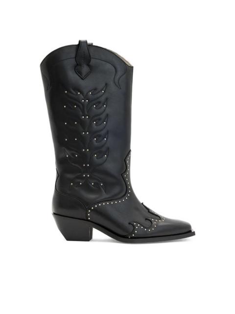 ALLSAINTS studded embellished boots
