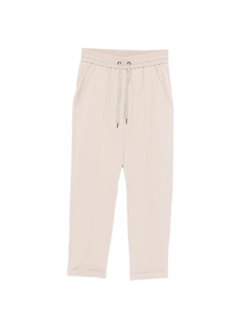 drawstring detail trousers
