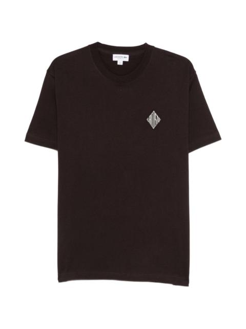 LACOSTE logo-patch T-shirt