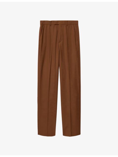 ALLSAINTS Beck Straight-Leg Wool-Blend Trousers
