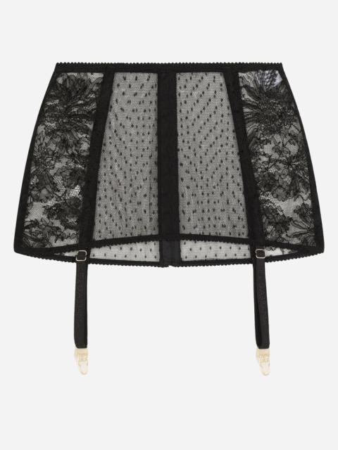Dolce & Gabbana Lace shaper suspenders
