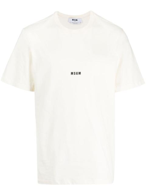 MSGM logo-print cotton T-shirt