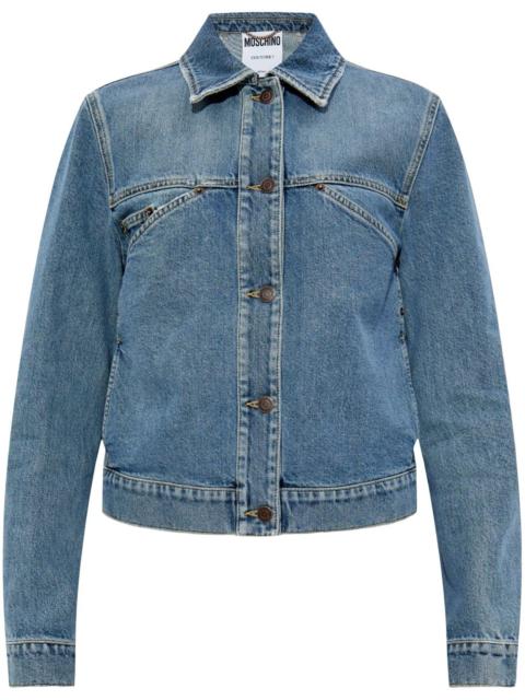 Moschino buttoned denim jacket