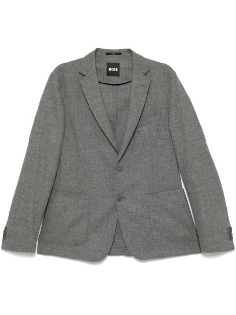 BOSS 단일 브레이스트 blazer
