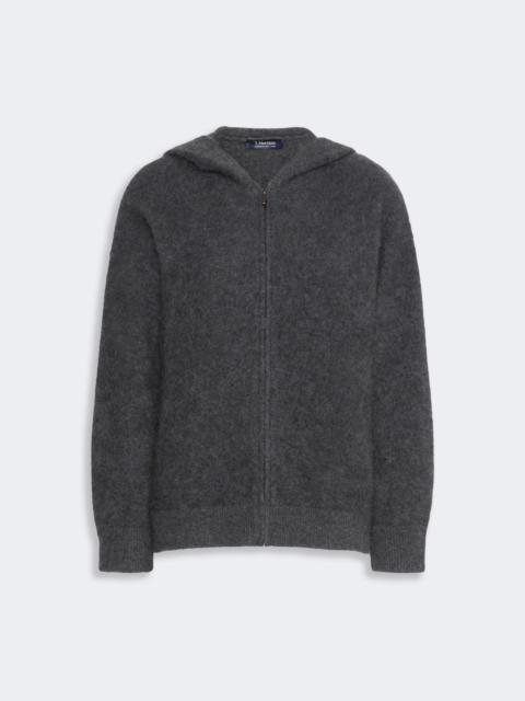'S Max Mara ANNE Brushed yak yarn cardigan - MEDIUM GREY