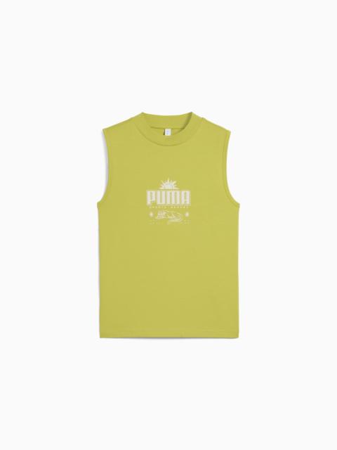 PUMA PALM RESORT Women's Slim Tank