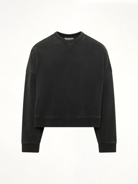 entire studios Box Crewneck in Washed Black