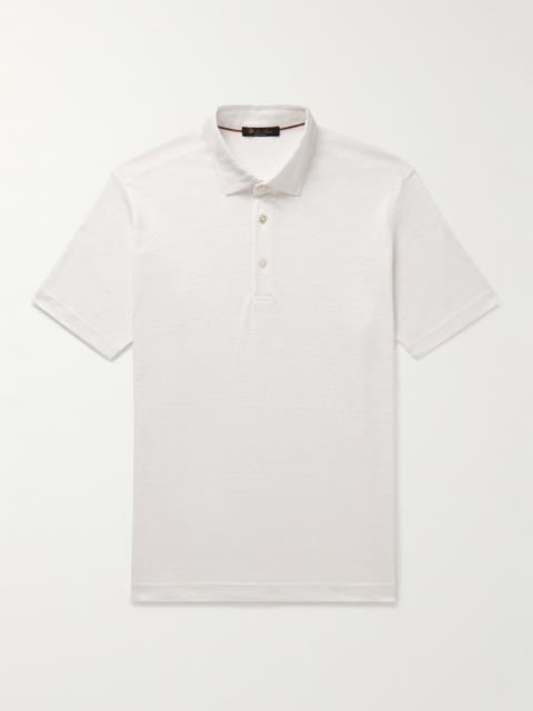 Loro Piana Linen-Jersey Polo Shirt