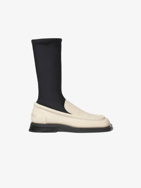 Proenza Schouler Square Loafer Stretch Boots