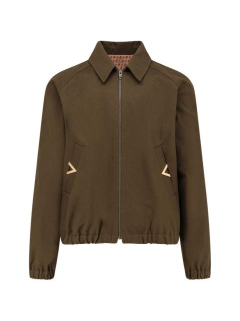 Valentino zip-fastening bomber jacket
