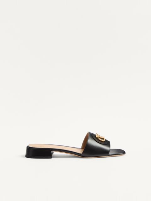 Valentino VLOGO SIGNATURE SLIDE SANDAL IN CALFSKIN 20MM
