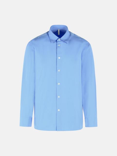 'DAY' LIGHT BLUE COTTON SHIRT