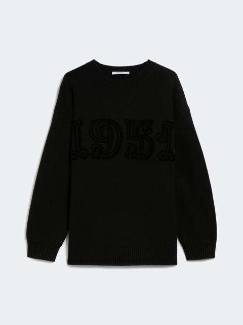 Max Mara FIDO Wool and cashmere jumper - BLACK