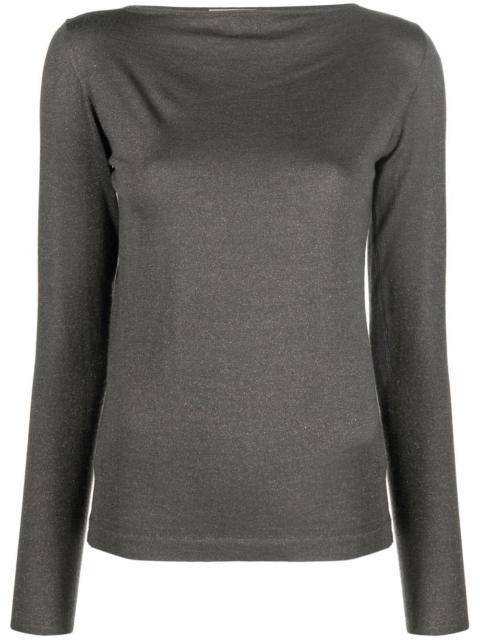 Brunello Cucinelli cashmere-blend knit top