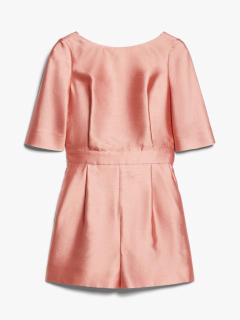 Max Mara SANDALO Silk blend shantung jumpsuit
