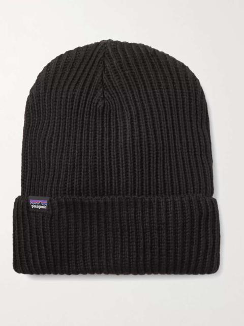 Patagonia Fisherman Logo-Appliquéd Ribbed-Knit Beanie