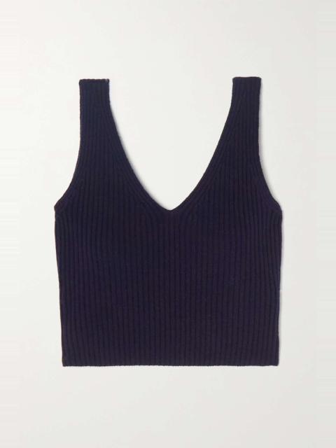 ERES Raphaelle ribbed wool and cashmere-blend tank