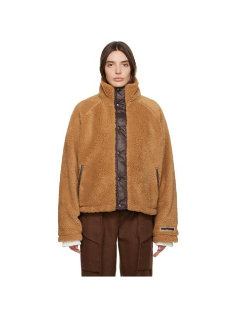 HALFBOY®️ Brown Teddy Jacket