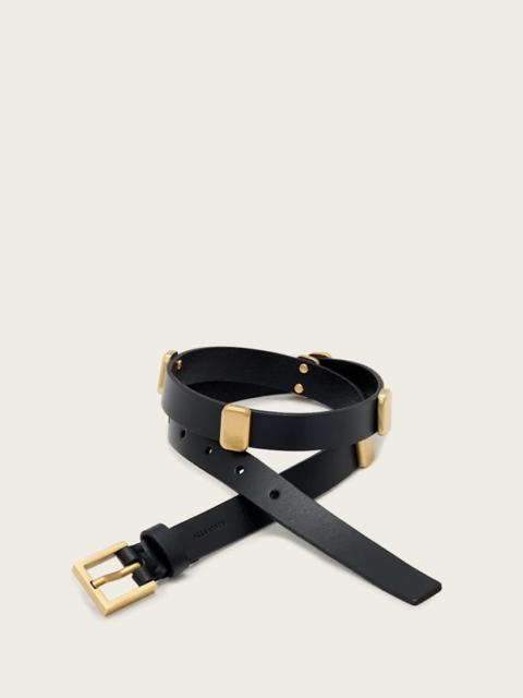 ALLSAINTS ESTA LEATHER BELT