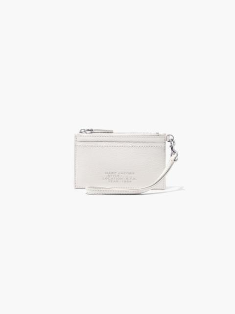 Marc Jacobs THE LEATHER TOP ZIP WRISTLET