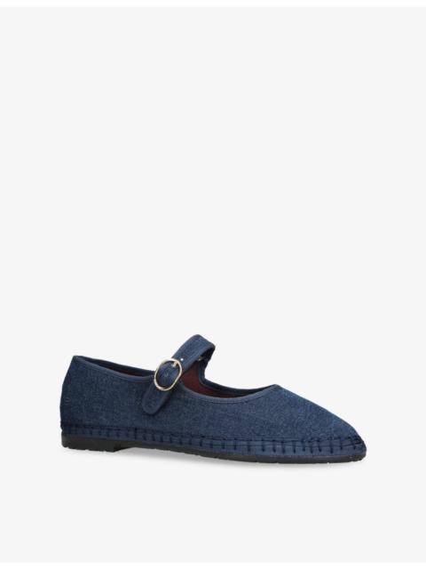 FLABELUS Rostova Cotton Ballet Flats