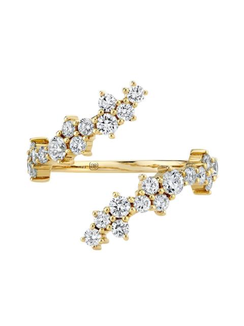 SYDNEY EVAN Diamond Cocktail Wrap Ring