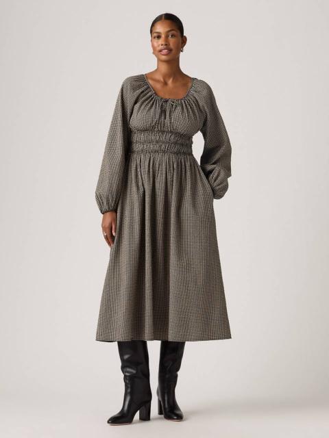 Levi's TESS SMOCKED DRESS