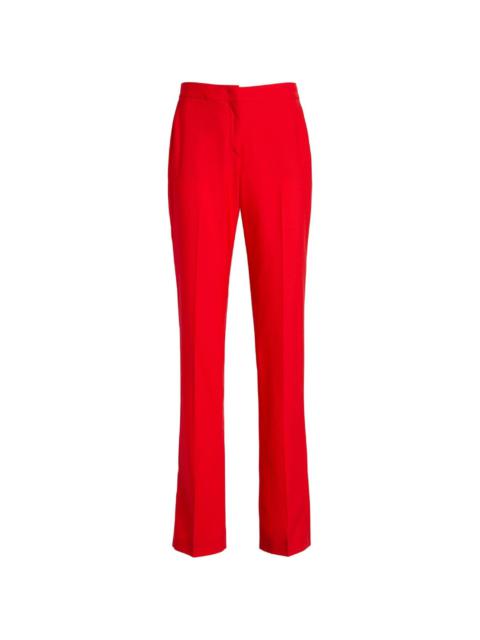 Another Tomorrow slim-cut tailored trousers