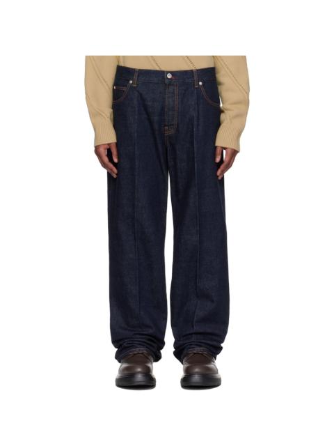 FERRAGAMO Indigo Straight-Leg Jeans