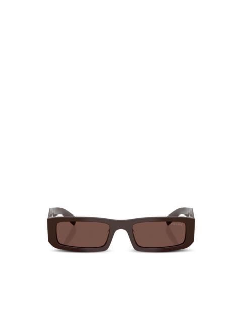 Prada triangle-logo sunglasses