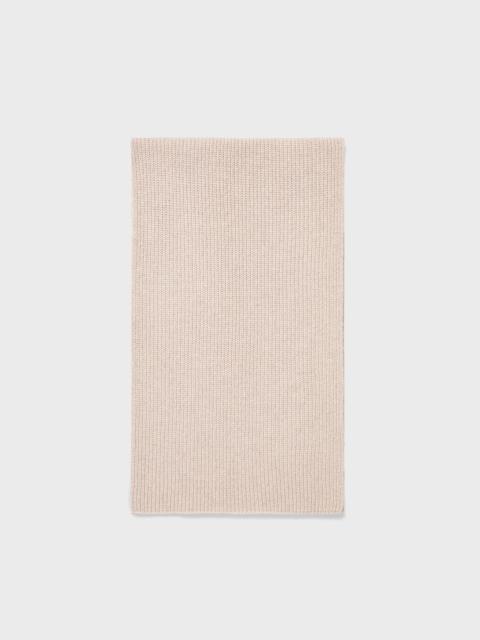 Sunspel Cashmere Ribbed Scarf