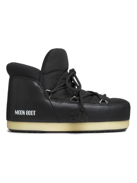 MOON BOOT 로고 인쇄 패딩 발목 부츠