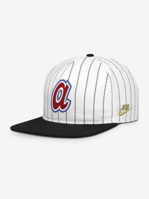 Nike Atlanta Braves Pro Men's Nike MLB Adjustable Hat