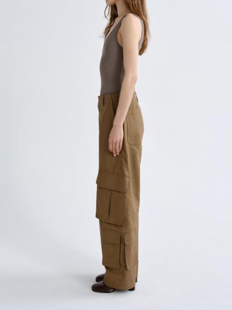 AGOLDE AMBIKA UTILITY PANT IN TOFFEE