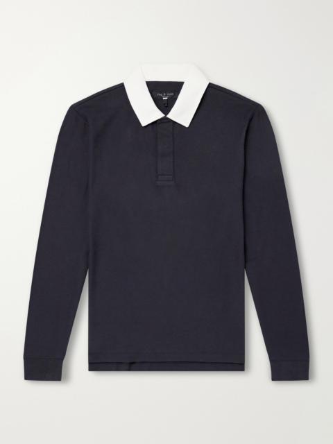 rag & bone Cotton-Piqué Polo Shirt