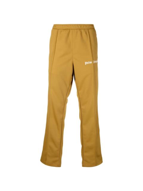 Palm Angels logo-print straight-leg trousers