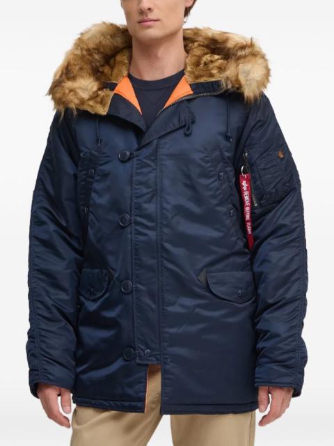 ALPHA INDUSTRIES hooded jacket