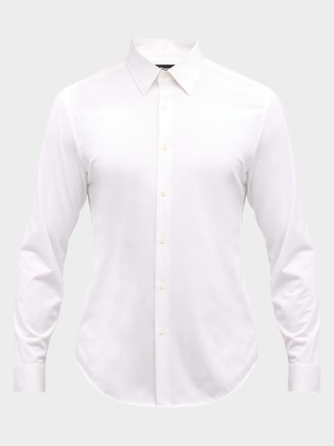 Theory Men's Sylvain Shirt in Structure Knit