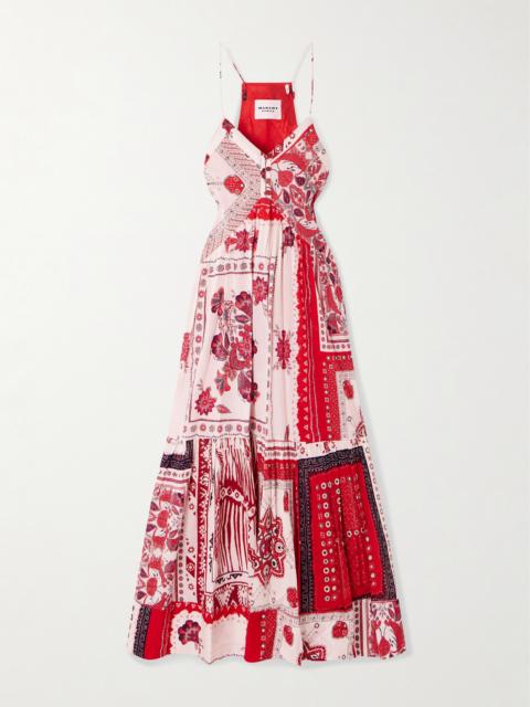 Isabel Marant Étoile Saba Printed Cotton-voile Maxi Dress