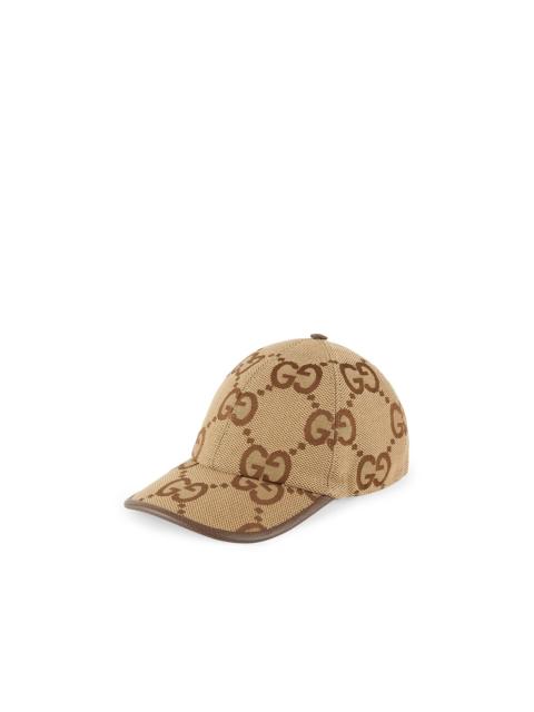 GUCCI Jumbo GG 캔버스 야구 모자