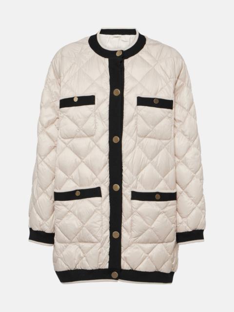 The Cube Cardy quilted down jacket