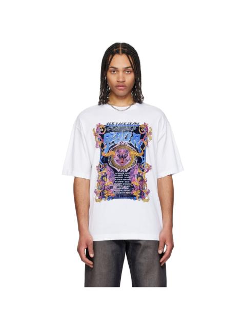 VERSACE JEANS COUTURE White Logo Tour T-shirt