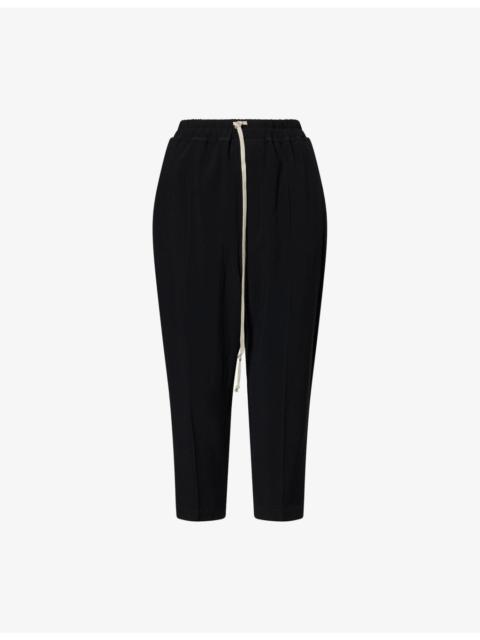 Rick Owens Astaires Cropped Cady-Crepe Trousers