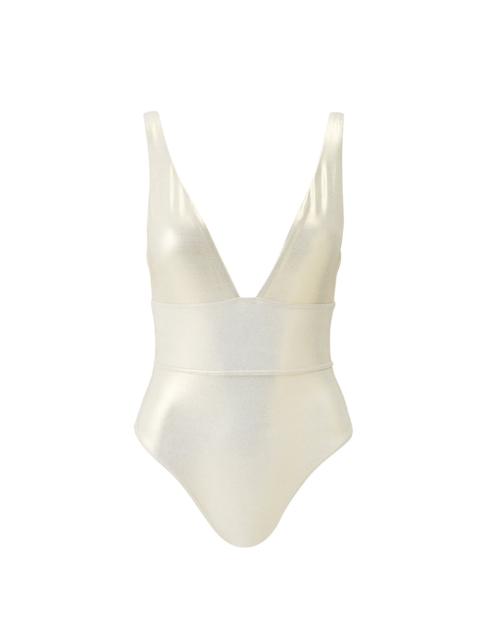 MELISSA ODABASH CARIBBEAN GOLD SWIMSUIT