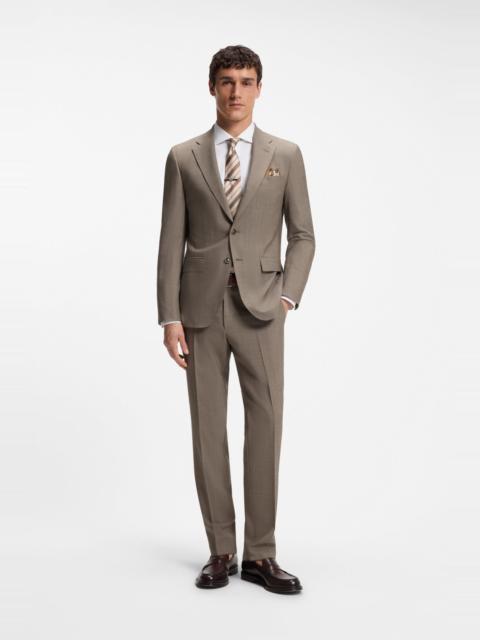 BOSS TWO-PIECE SLIM-FIT SUIT IN VIRGIN WOOL