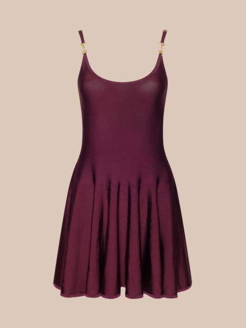 L'AGENCE Lana Flare Knit Dress
