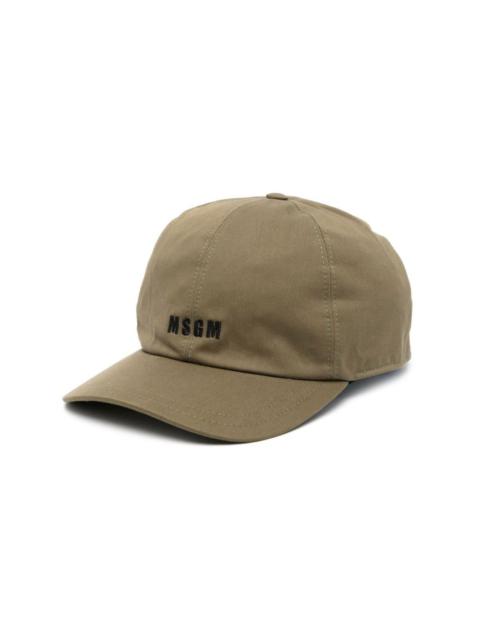 MSGM logo-embroidered baseball cap