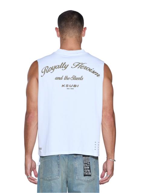 Ksubi ROYALTY HALEN CUT OFF TRU WHITE